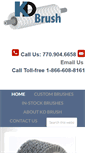Mobile Screenshot of kdbrushmfg.com